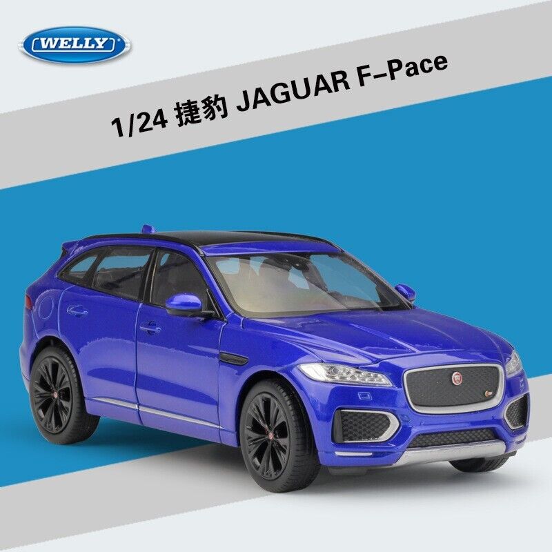 WELLY 1:24 JAGUAR F-Pace BU Alloy Diecast Vehicle Car MODEL TOY Gift Collection