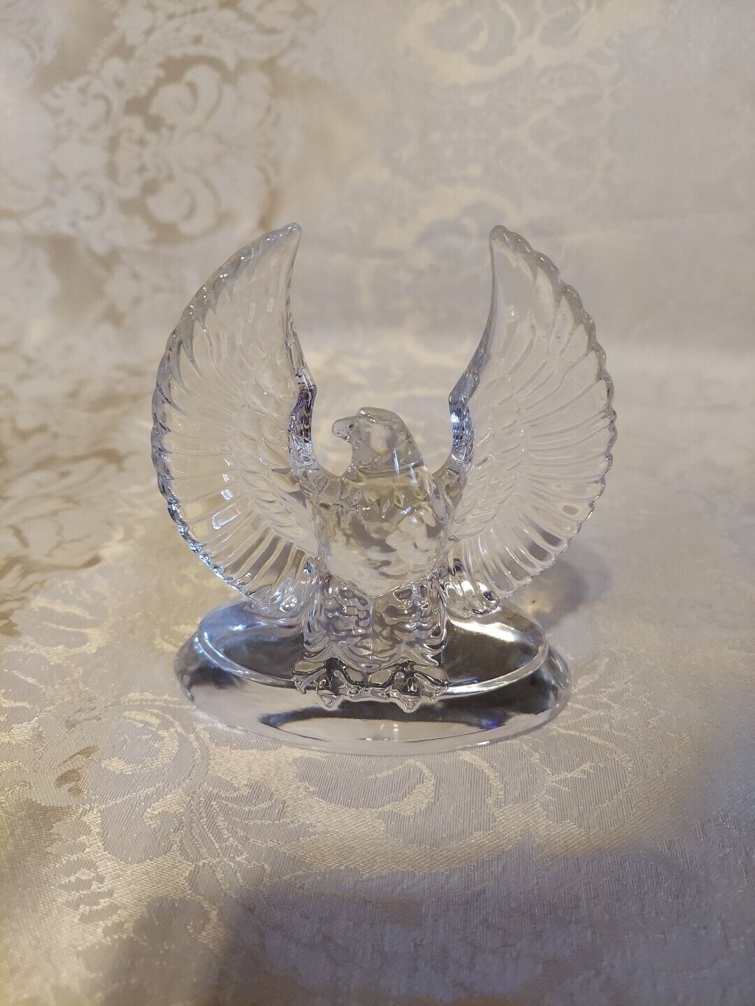 Glass Eagle Figurine 4.5\