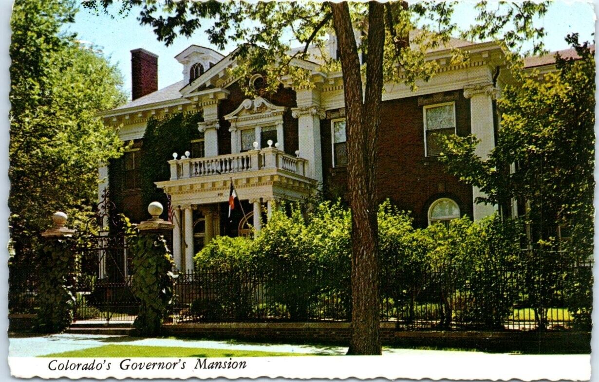 Postcard - Colorado\'s Governor\'s Mansion - Denver, Colorado