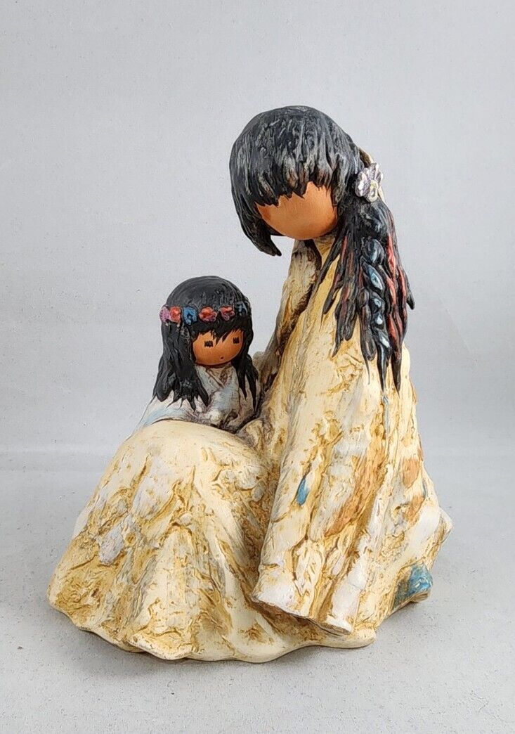 Goebel DeGrazia Figurine Navajo Mother Limited Edition 15th Anniversary  - 6.25\