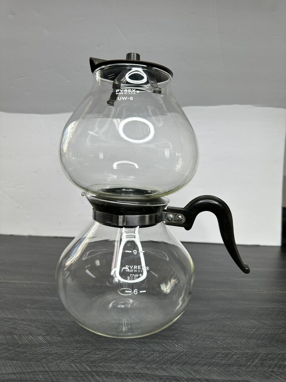 Pyrex Vacuum Bubble Coffee Maker UW-8 / 7748-B