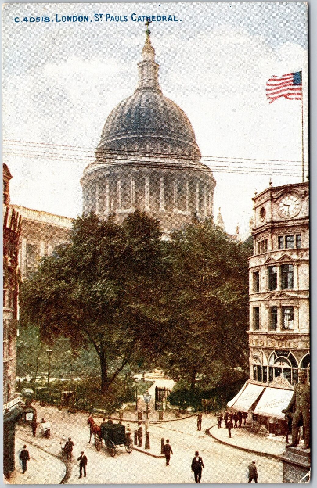 St. Paul\'s Cathedral London England Anglican Mother ChurchPostcard