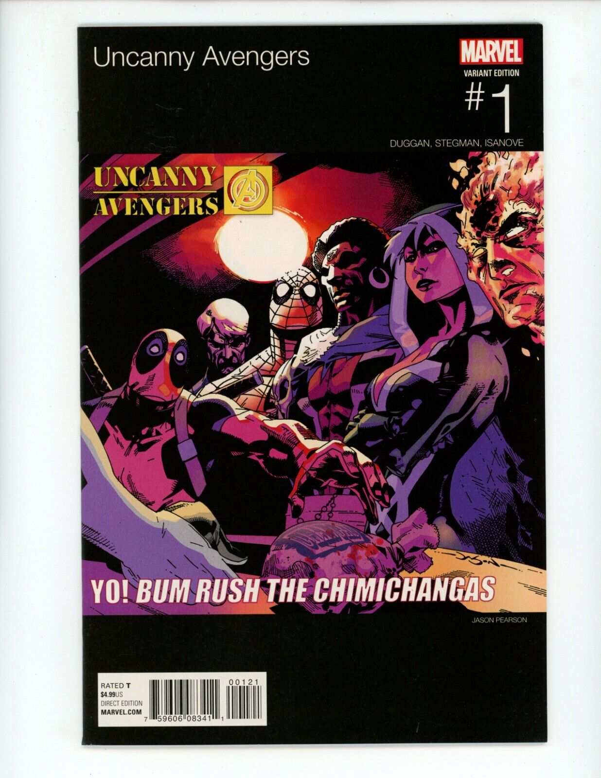 Uncanny Avengers #1 Comic Book 2015 NM Hip Hop Variant Scarlet Witch