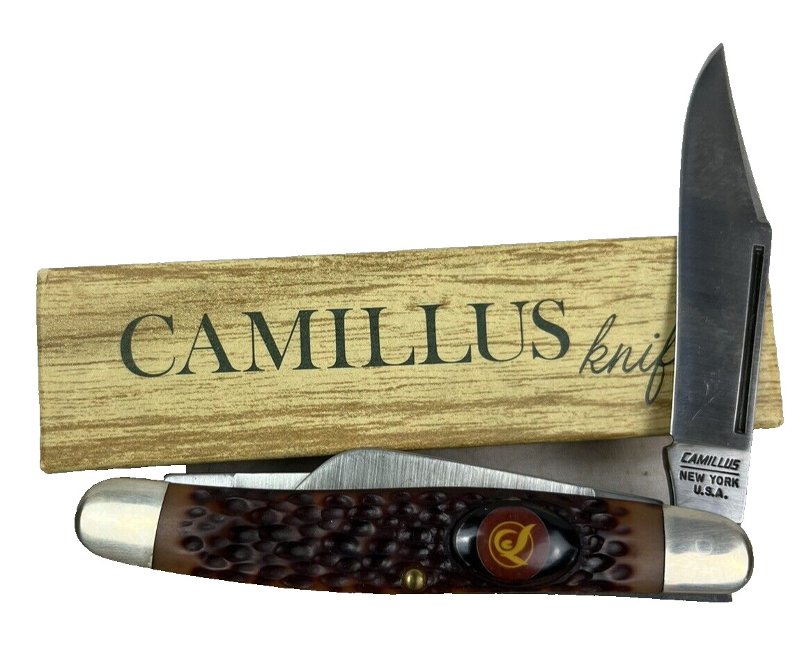 Camillus Pocket Knife New Condition \'78-\'89 on Lid