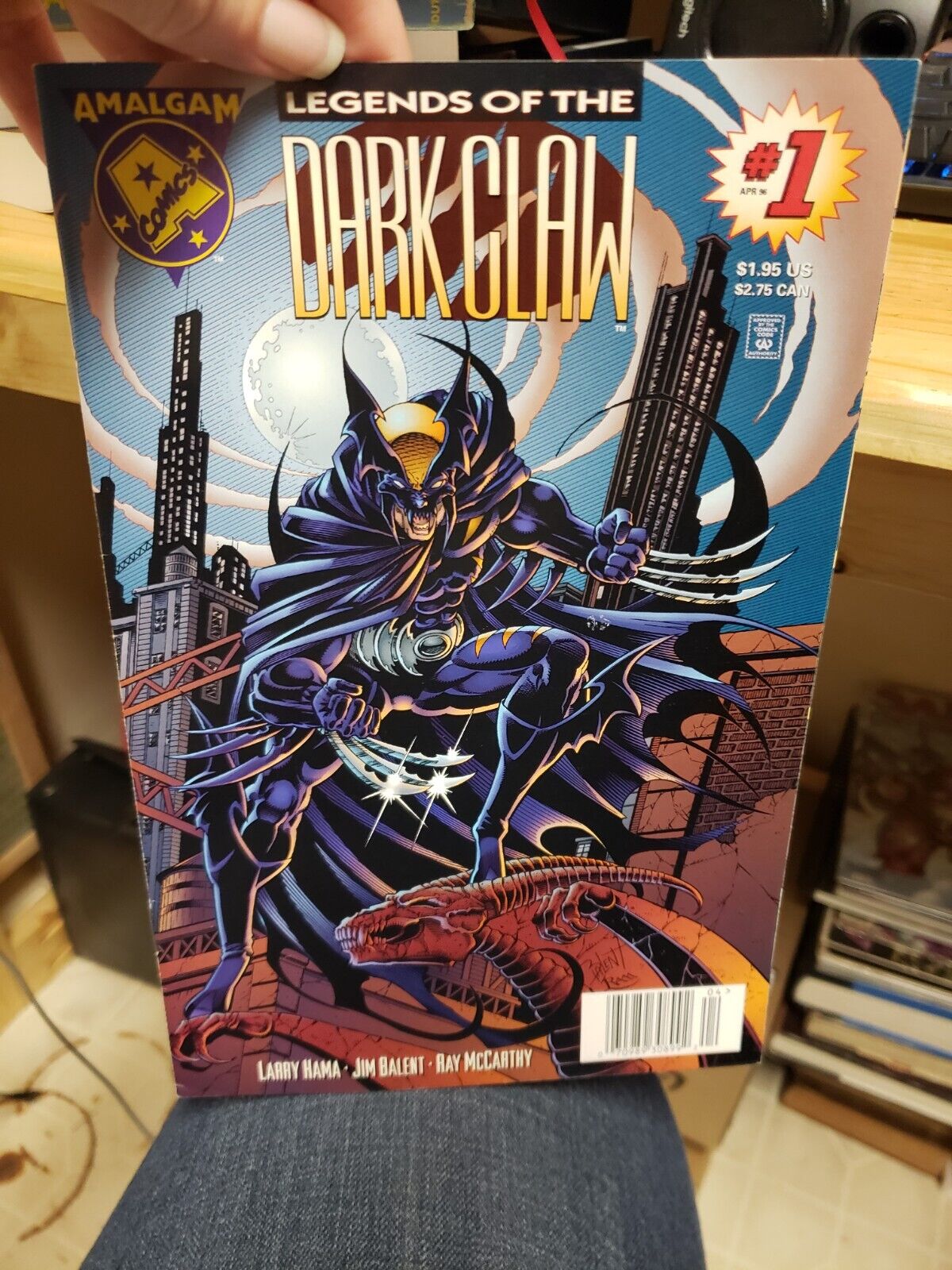 Legends of the Darkclaw 1 Amalgam Batman Wolverine Mash Up Newsstand