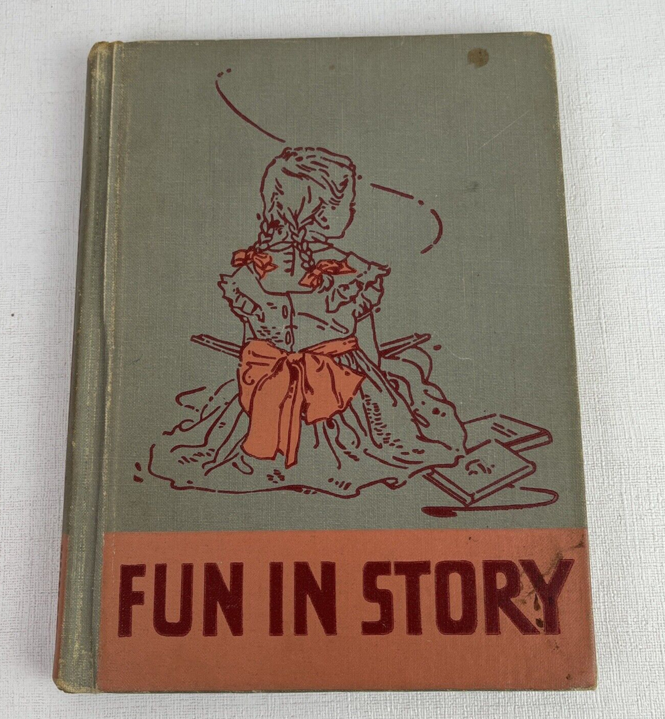 CHILDRENS VINTAGE- EASY GROWTH IN READING- FUN IN STORY, GERTRUDE HILDRETH, 1952