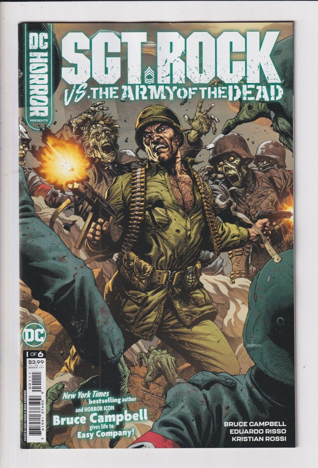 SGT. ROCK VS. THE ARMY OF THE DEAD 1 2 3 4 5 or 6 NM comics sold SEPARATELY