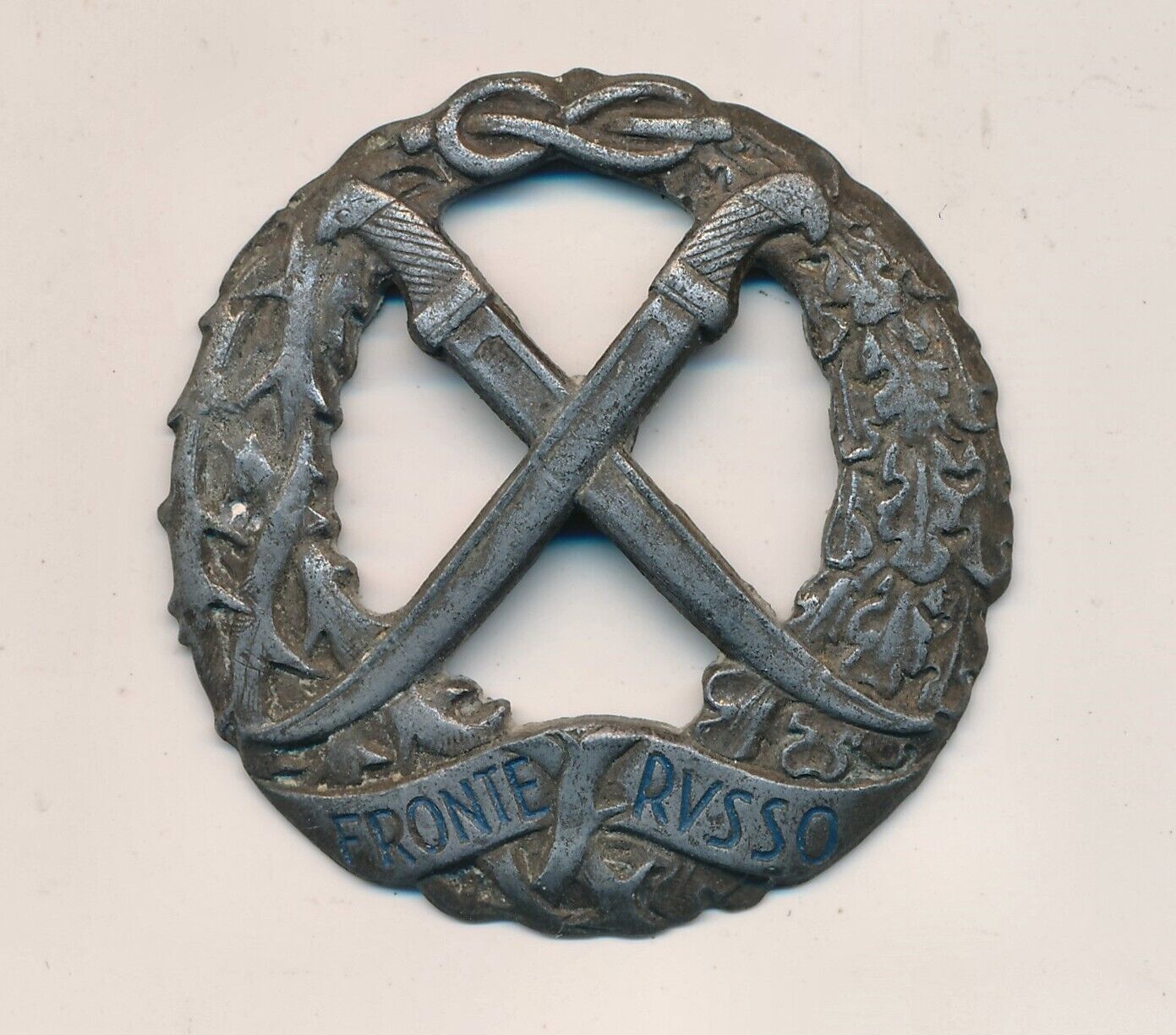 WW2 German Italian Russian Front Campaign Service Badge Award Medal Pin estate