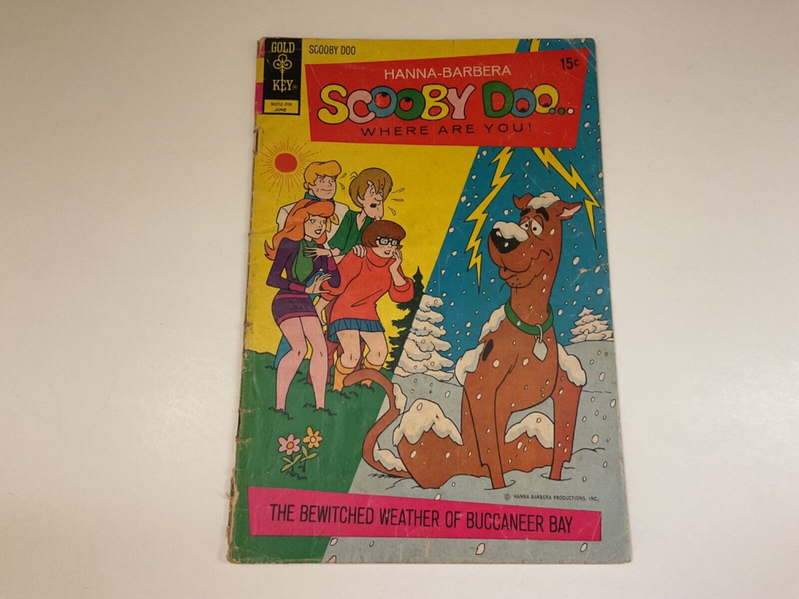 Scooby Doo Where Are You #12 Gold Key Hanna Barbera Scooby Doo and Team VG-/VG