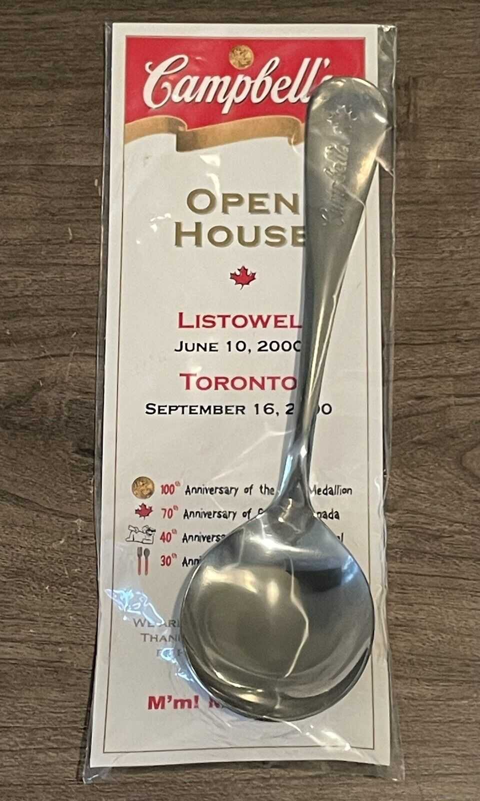 Campbell’s Spoon Toronto Canada Open House Spoon RARE