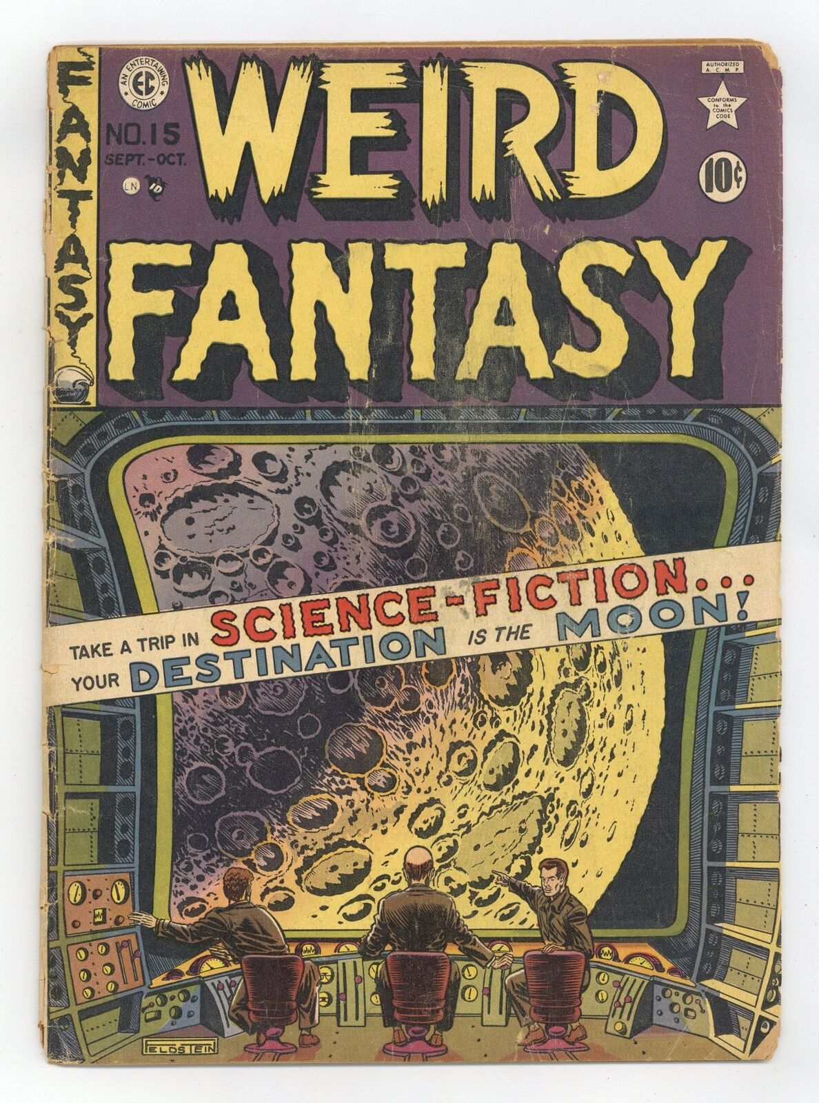 Weird Fantasy #15 FR 1.0 1950 E.C. Comics