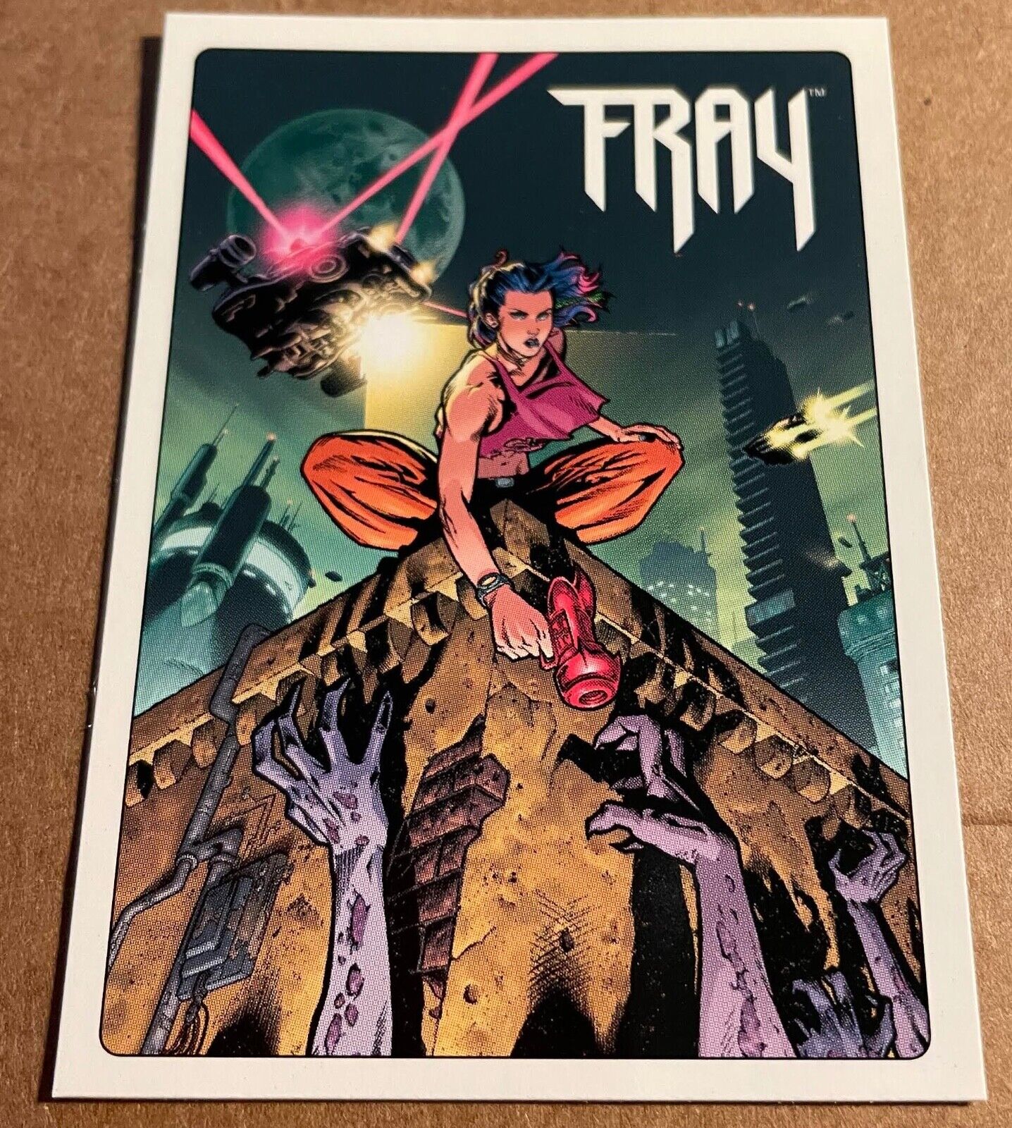 Fray Dark Horse promo card 2001