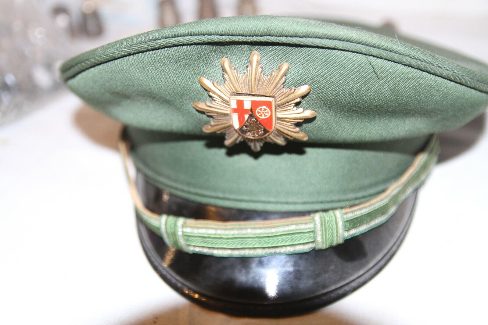 Vintage Johannes Heinrich Officers Green Hat 1979