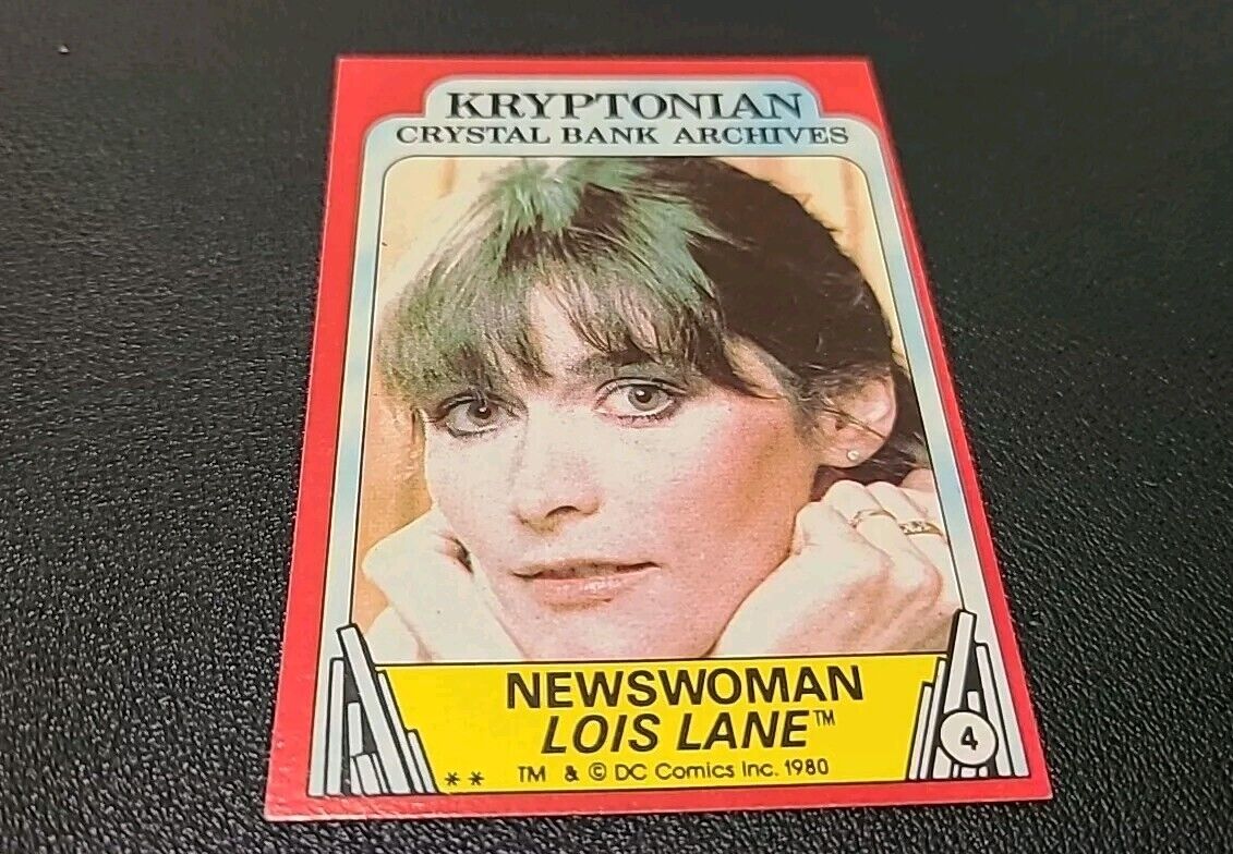 1980 Topps Superman II #4 Newswoman Lois Lane