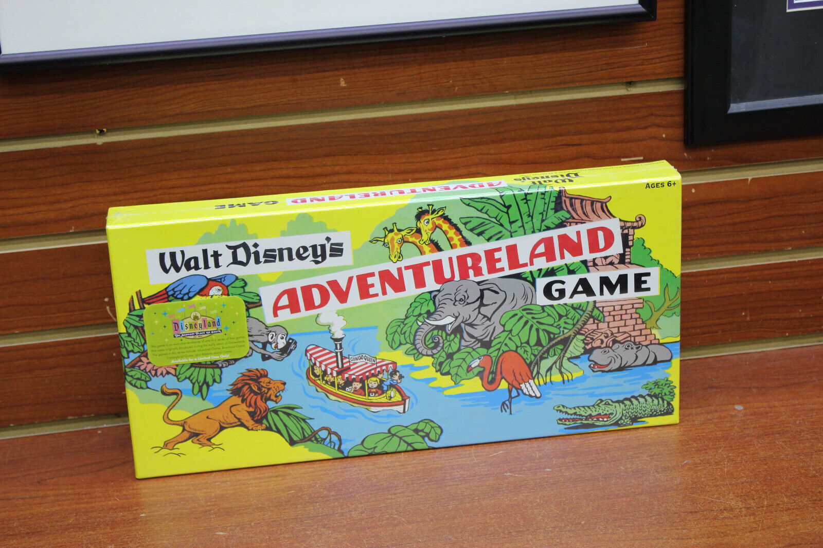 Vintage Walt Disney\'s Adventureland Game Complete NEW SEALED Reissue
