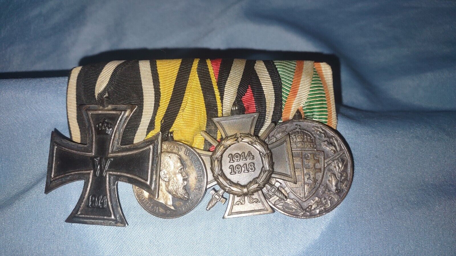 WW 1 WW l  Imperial German  Military  4 Medal Set