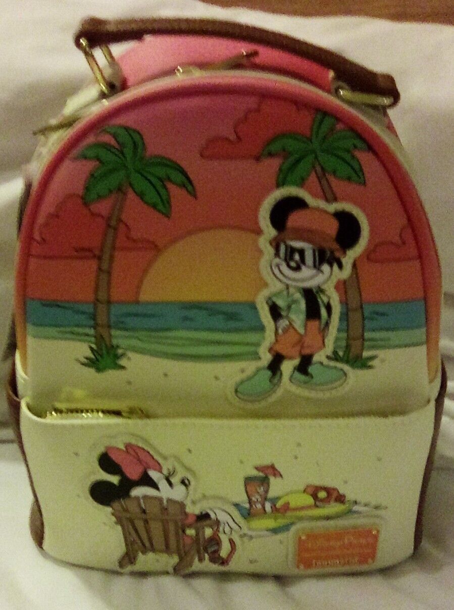 Disney Loungefly Mickey Mouse Summertime Backpack
