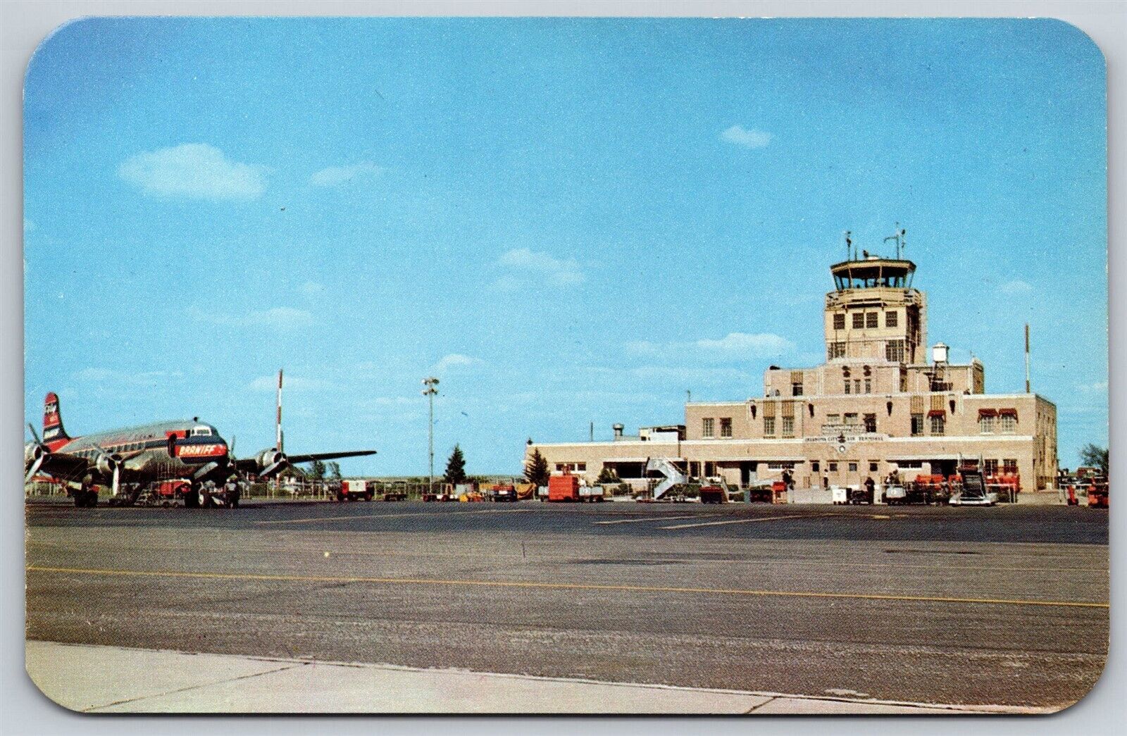 Postcard Will Rogers Field, Municipal Airport, Oklahoma City OK N119