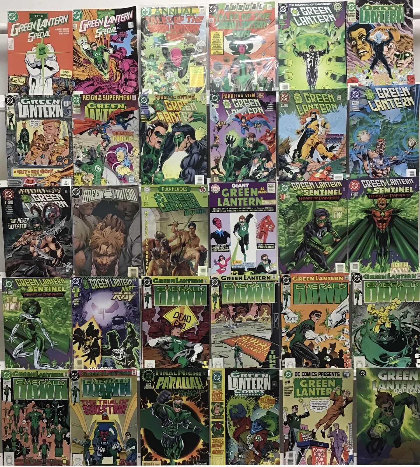DC Comics Green Lantern Lot Of 30 Comics