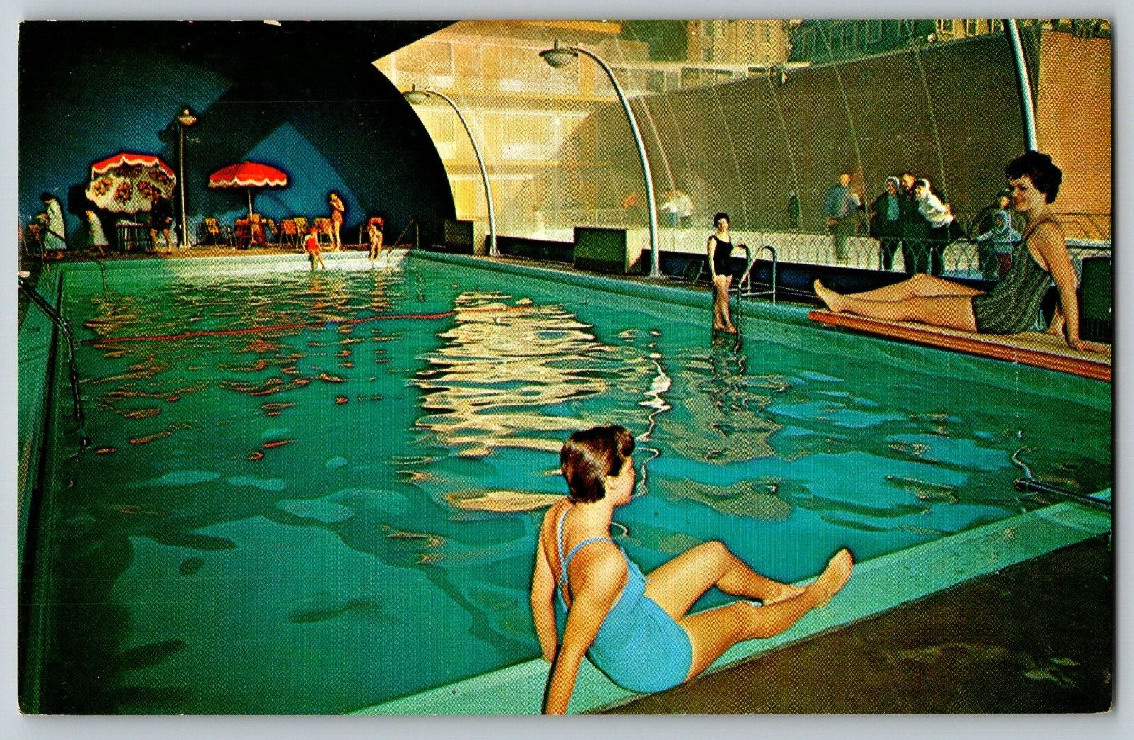 Atlantic City, New Jersey - The Empress Motel - Vintage Postcard - Posted 1967