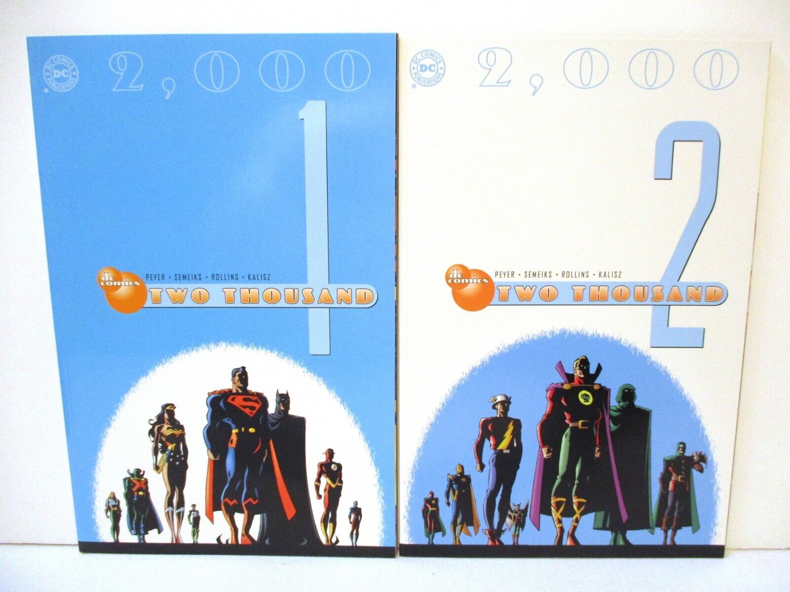JLA & JSA Two Thousand 1, 2 Complete - DC Comics 2000