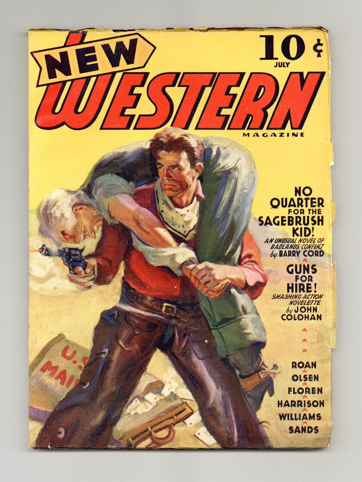 New Western Magazine Pulp 2nd Series Jul 1940 Vol. 1 #3 FN/VF 7.0