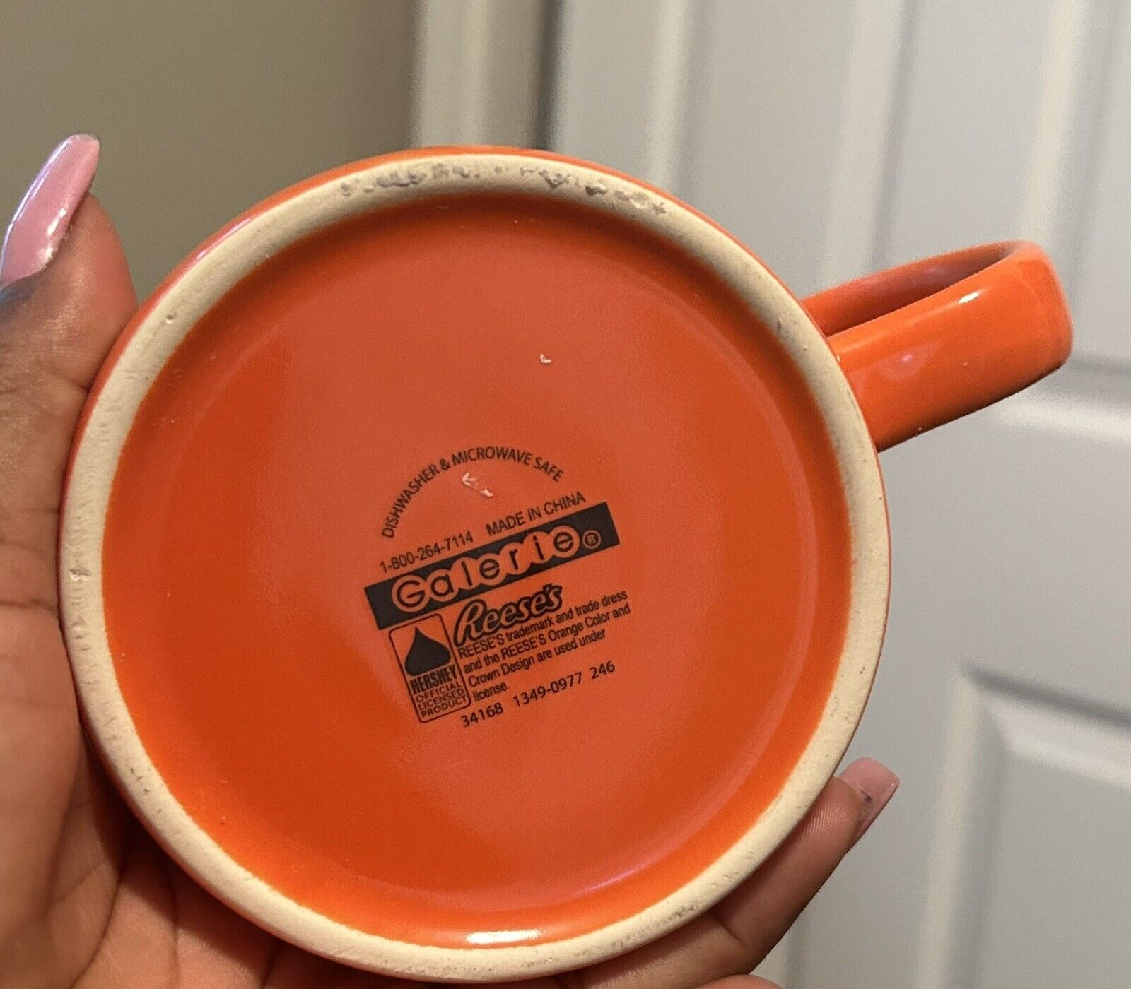 Orange Reese’s Pieces Coffee Mug