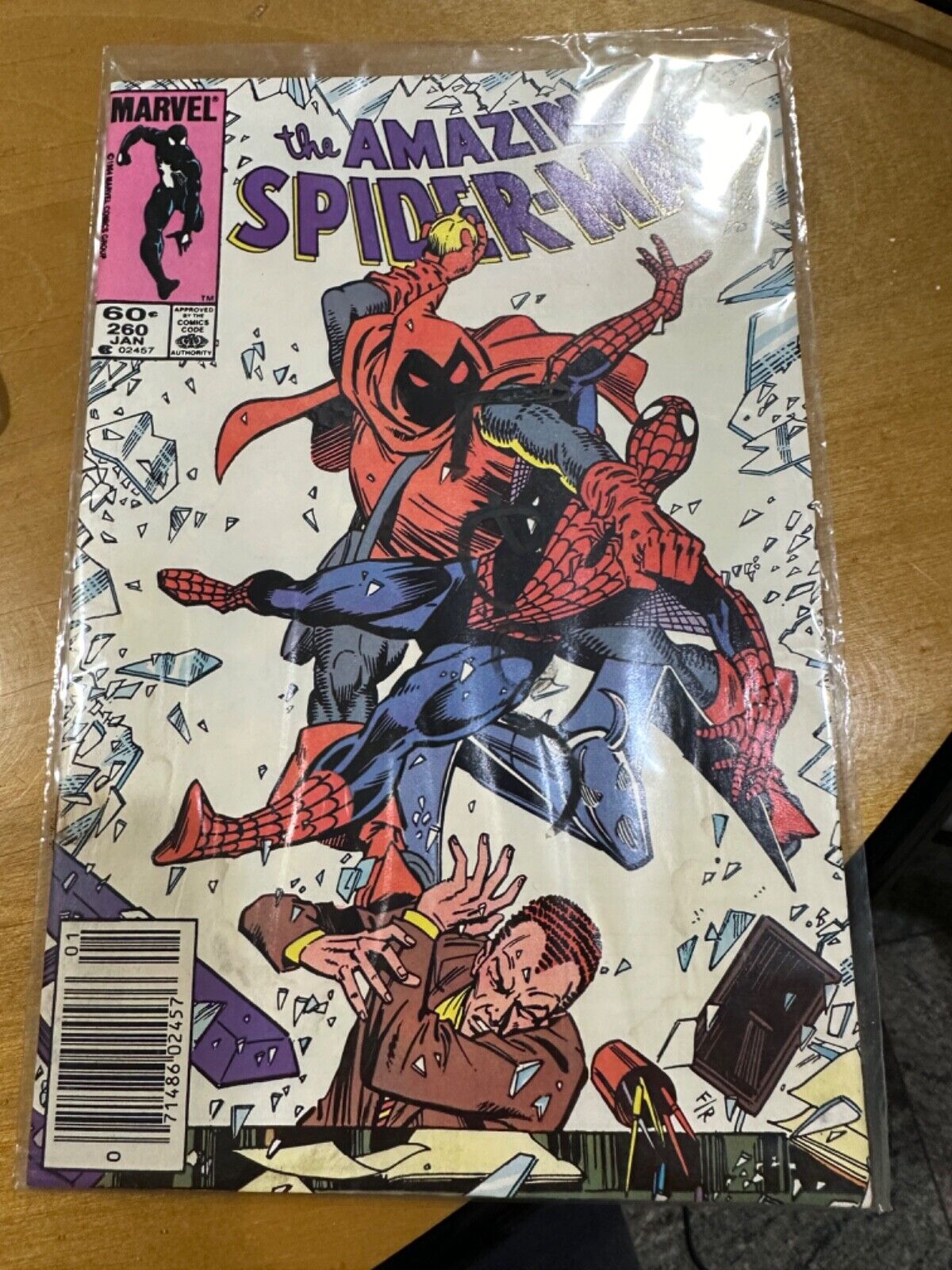 Rare Newsstand The Amazing Spider-Man #260 NEVER READ OR OPENED