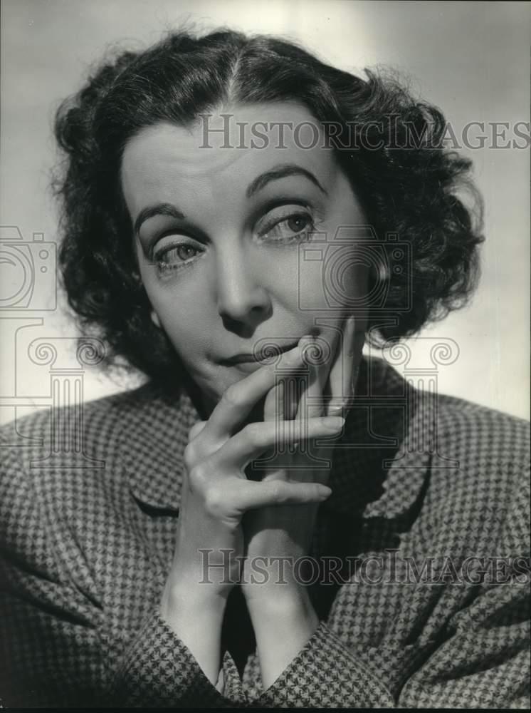 1941 Press Photo Actress Zasu Pitts - tup16477