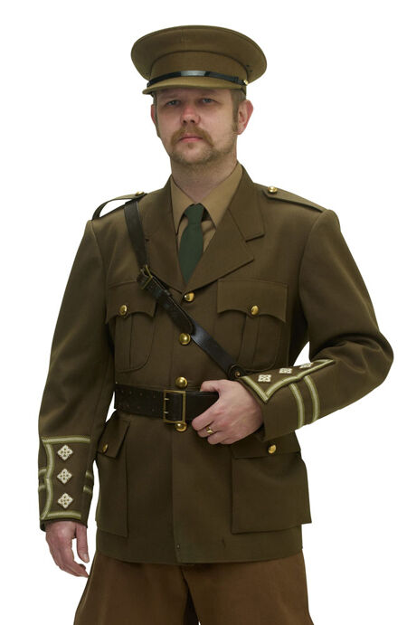 WW1 British army officer FULL UNIFORM - made to order