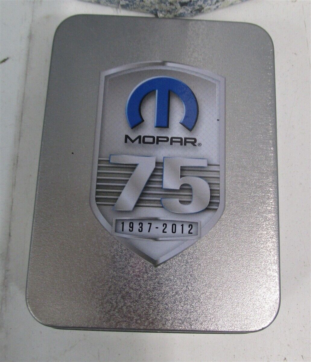 MOPAR 75th Anniversary 1937-2012 Collectible Playing Cards in Tin NEW