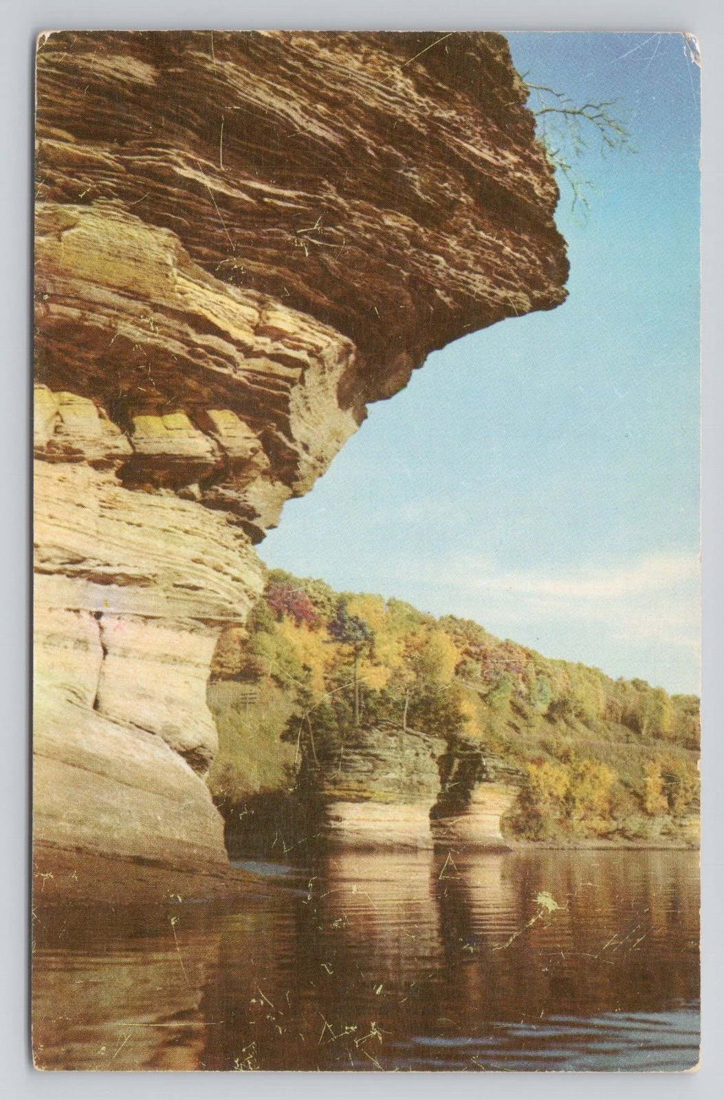 Postcard Inkstand Dells Of The Wisconsin River