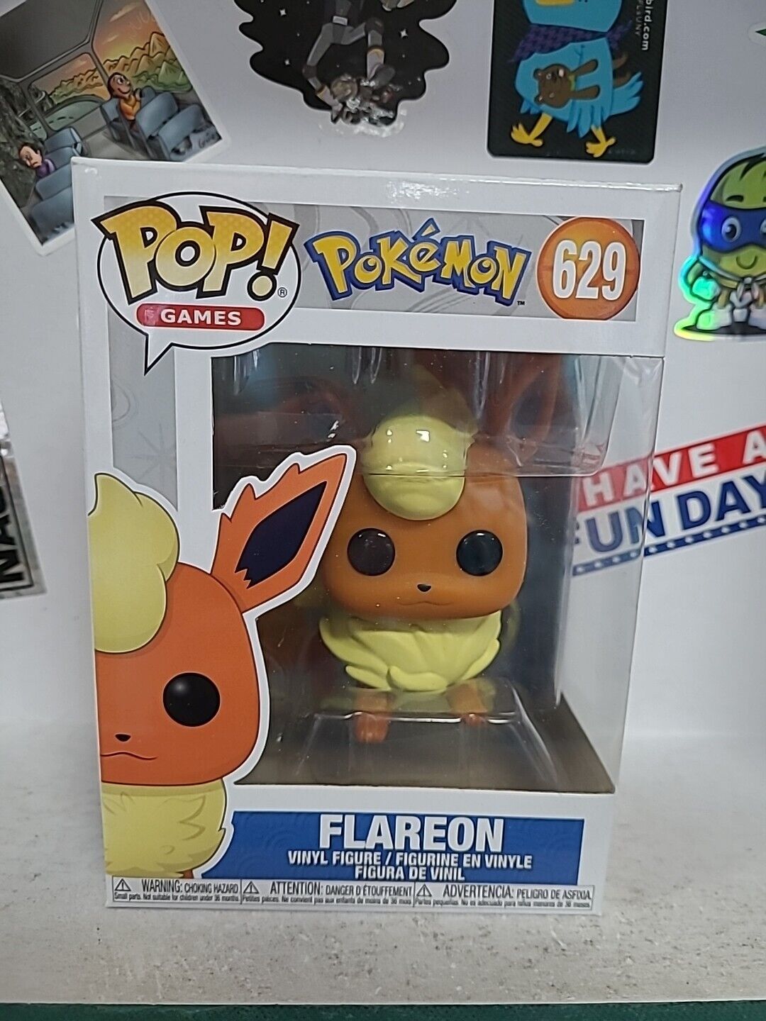 Funko Pop Pokemon Flareon #629 Vinyl Figure