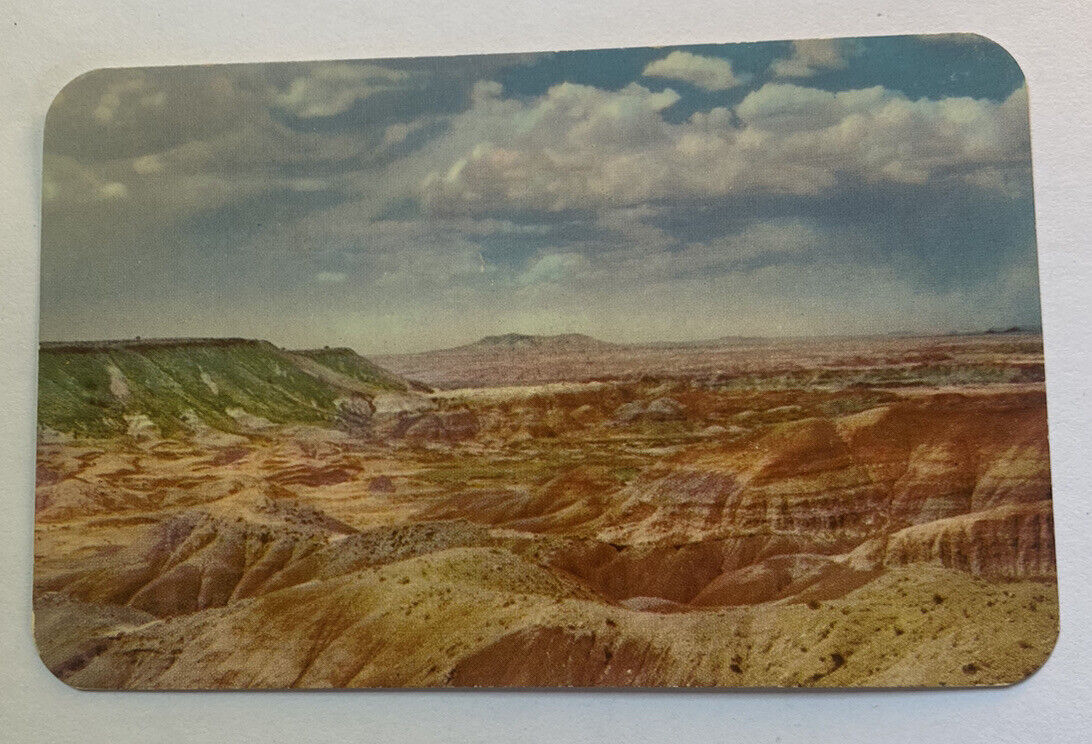 Vintage Postcard ~ Painted Desert Landscape view Hwy 66 ~ Holbrook Arizona AZ