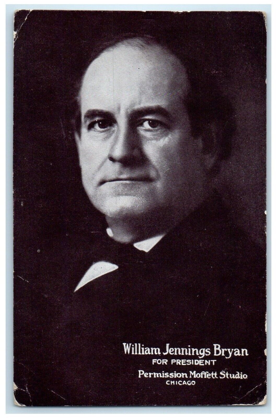 1908 William Jennings Bryan For President Political Rochester New York Postcard