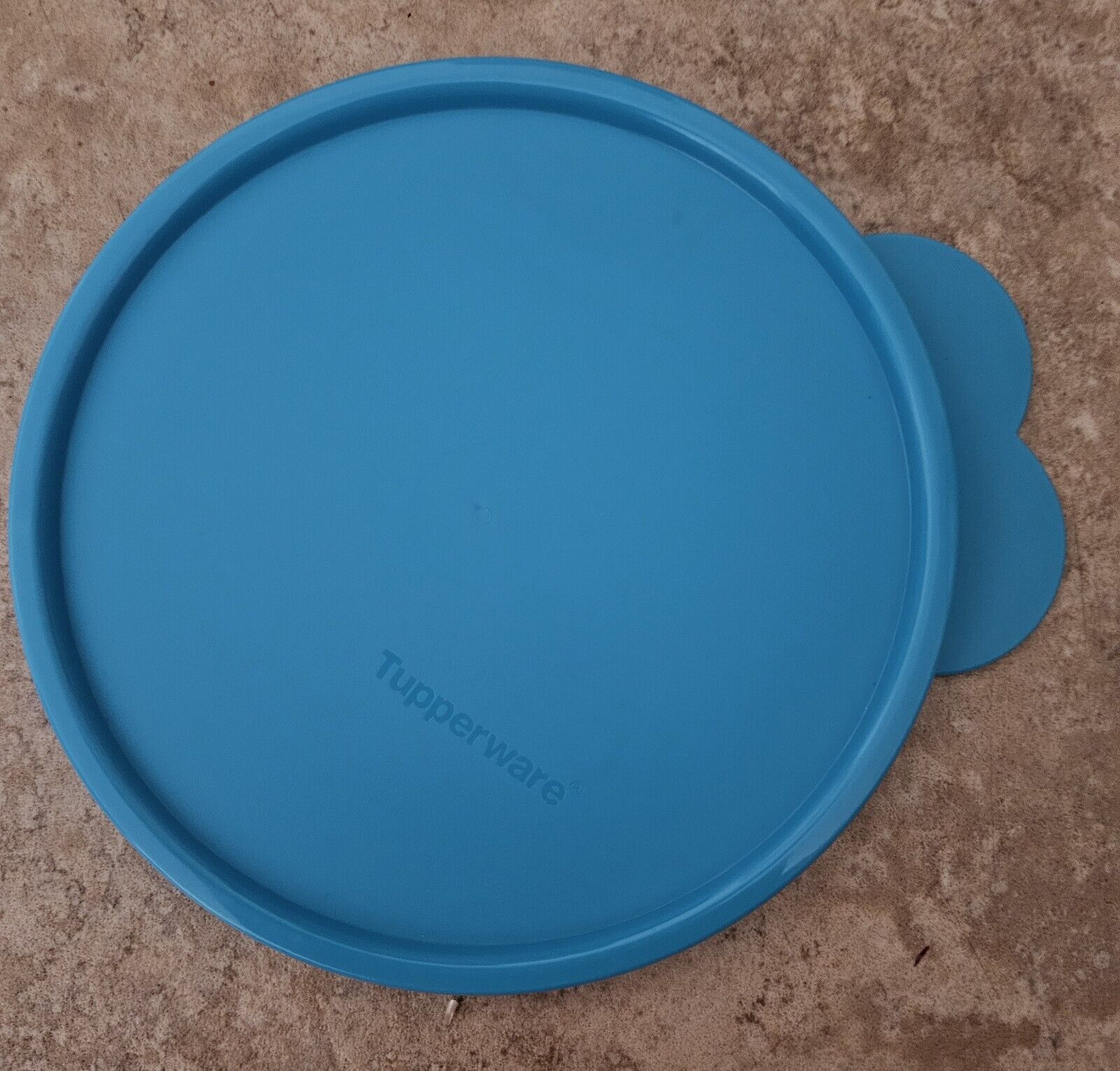 Tupperware Replacement Seal Lid with Tab 3131B-3 C Blue 1 Pc 6.25 Inch 