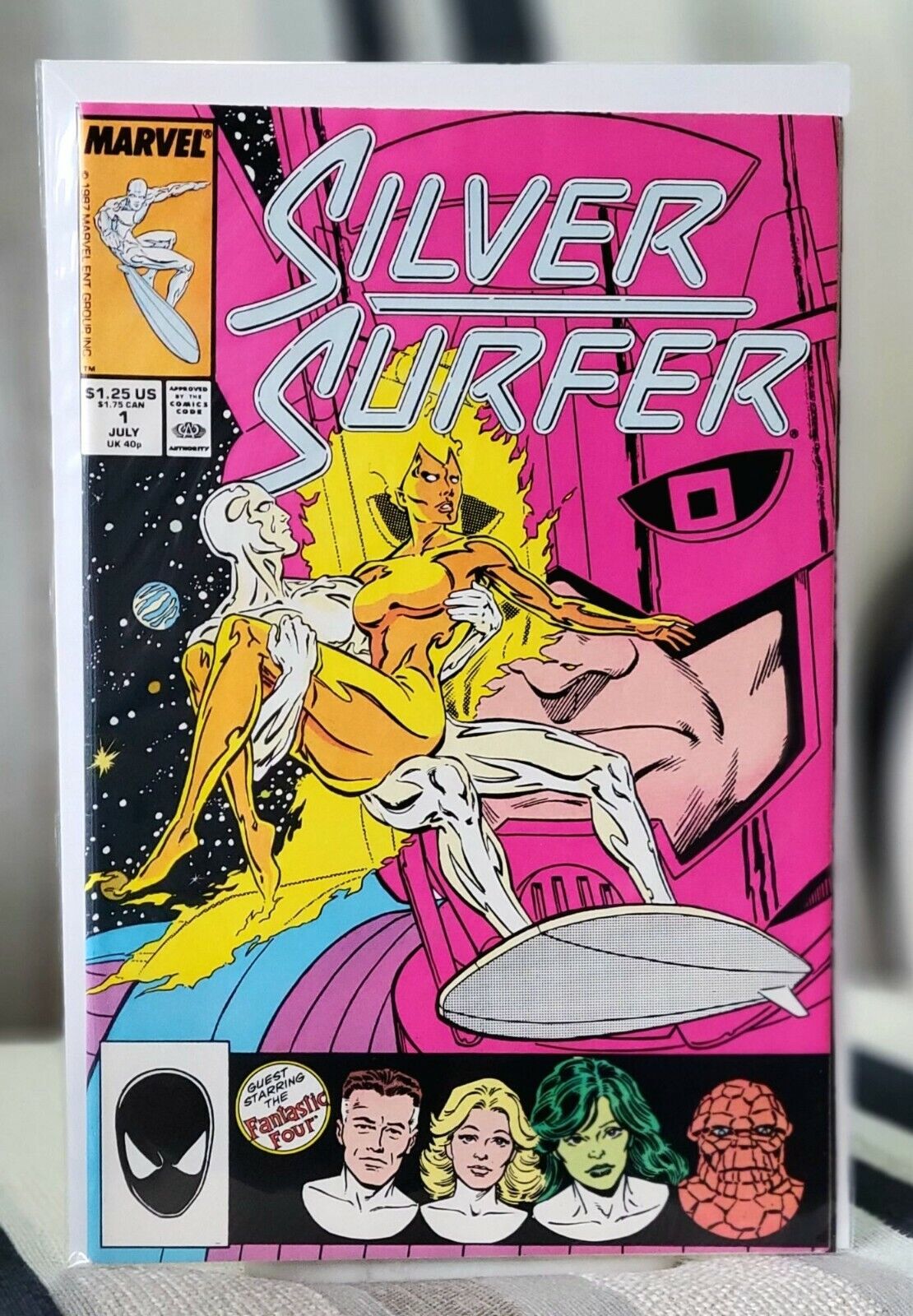 Silver Surfer #1 (1987) Vintage Key Comic, 1st Issue of Volume 3