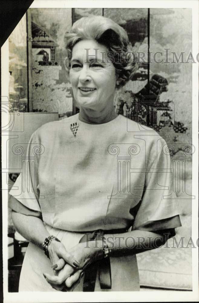 1962 Press Photo Evelyn Mitchell, secretary to the late Arthur Vining Davis