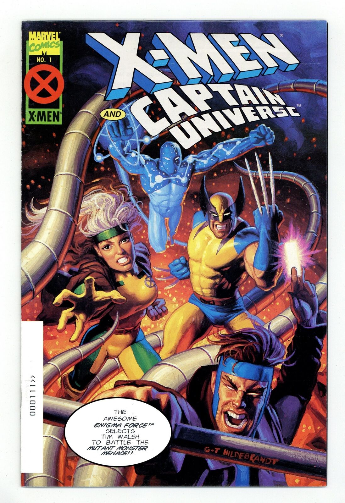 X-Men and Captain Universe Sleeping Giants 1MALE FN 6.0 1994