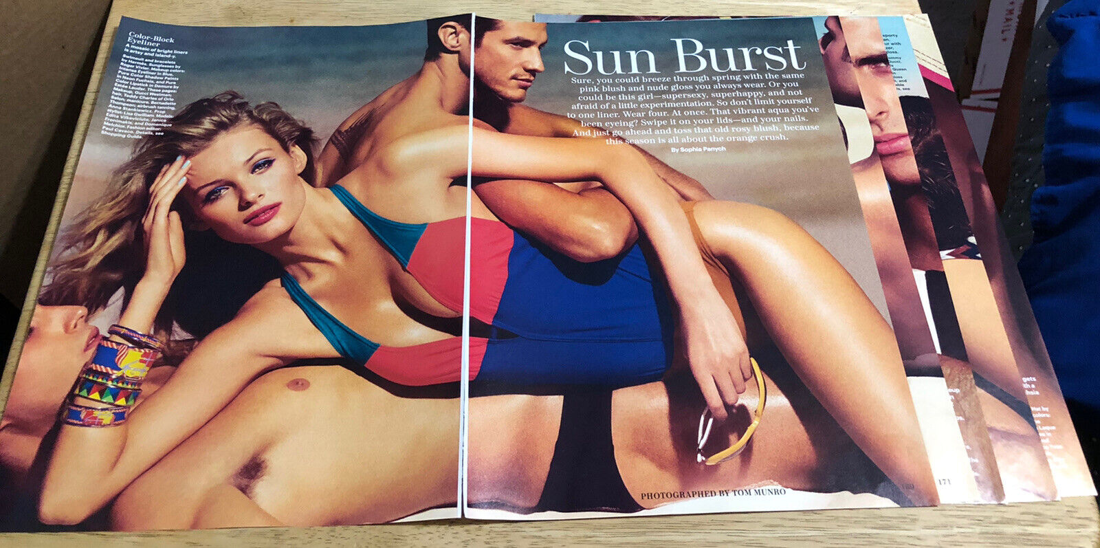 2013 Male & Female Models Sexy Bathing Suit Poses - 6-Pg Fashion Clippings