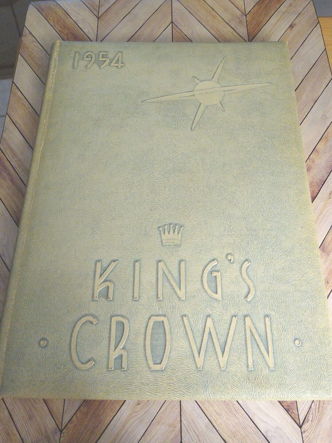 Yearbook 1954 Rufus High School Milwaukee Wisconsin King\'s Crown