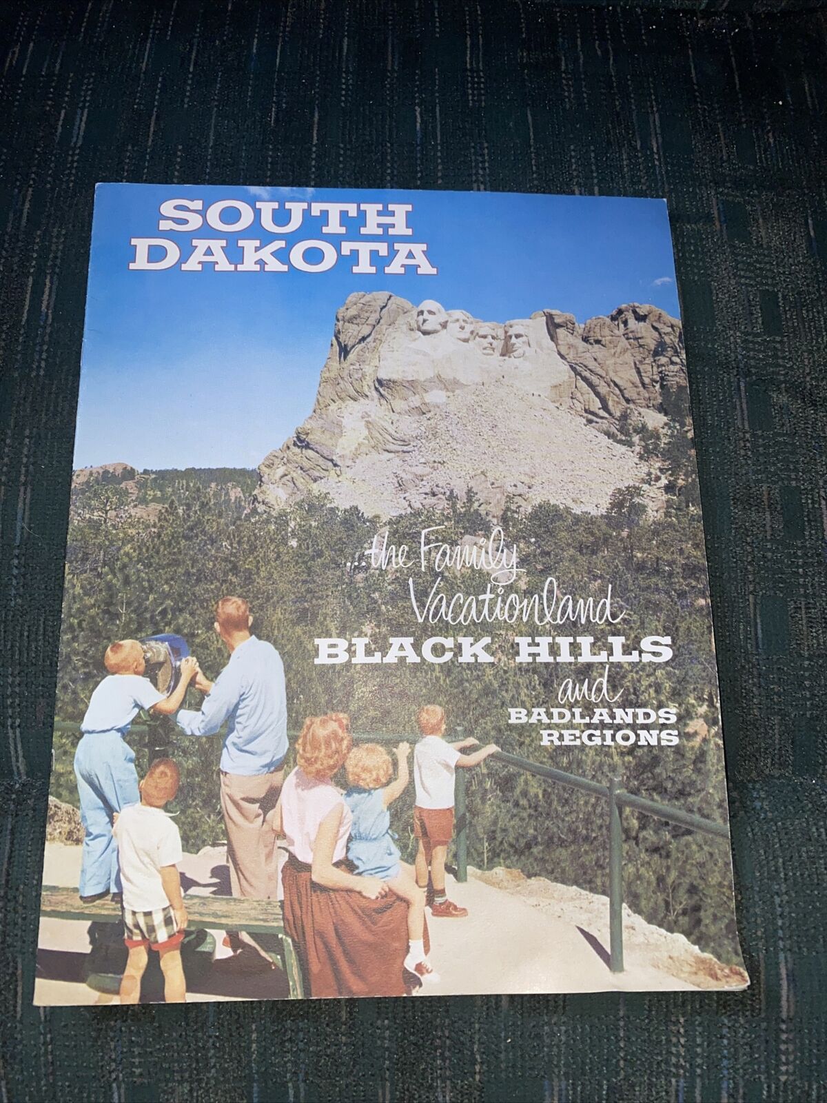 1950’s SOUTH DAKOTA Black Hills and Badlands Region Family Vacation Booklet