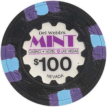 The Mint Casino Las Vegas Nevada $100 Chip 1985