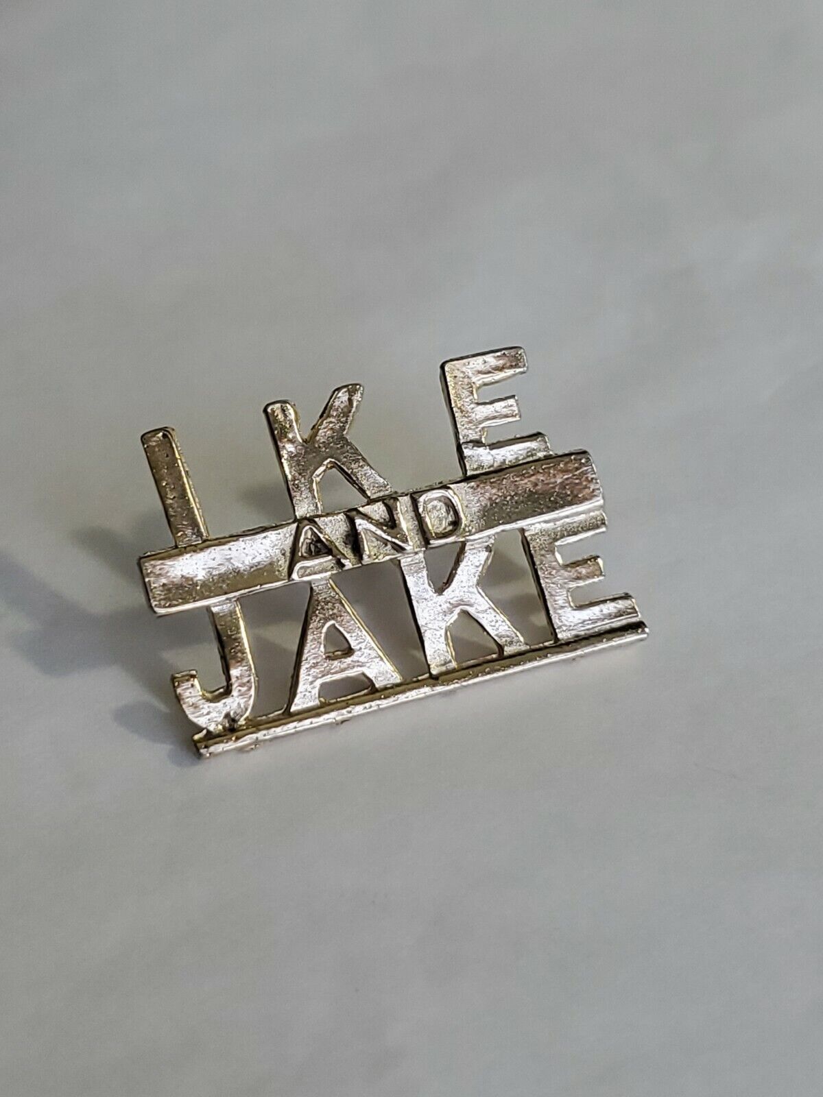 Ike And Jake Lapel Hat Jacket Pin 