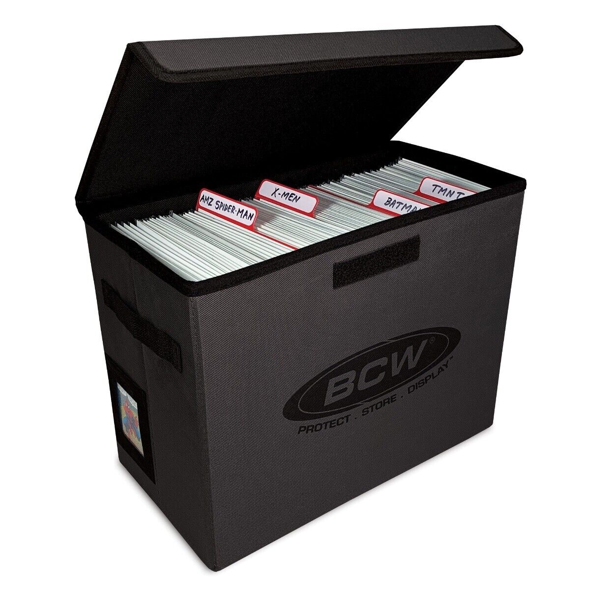 BCW Foldaway Comic Book Storage Box Light-Weight Collapsible Modern / Silver Era