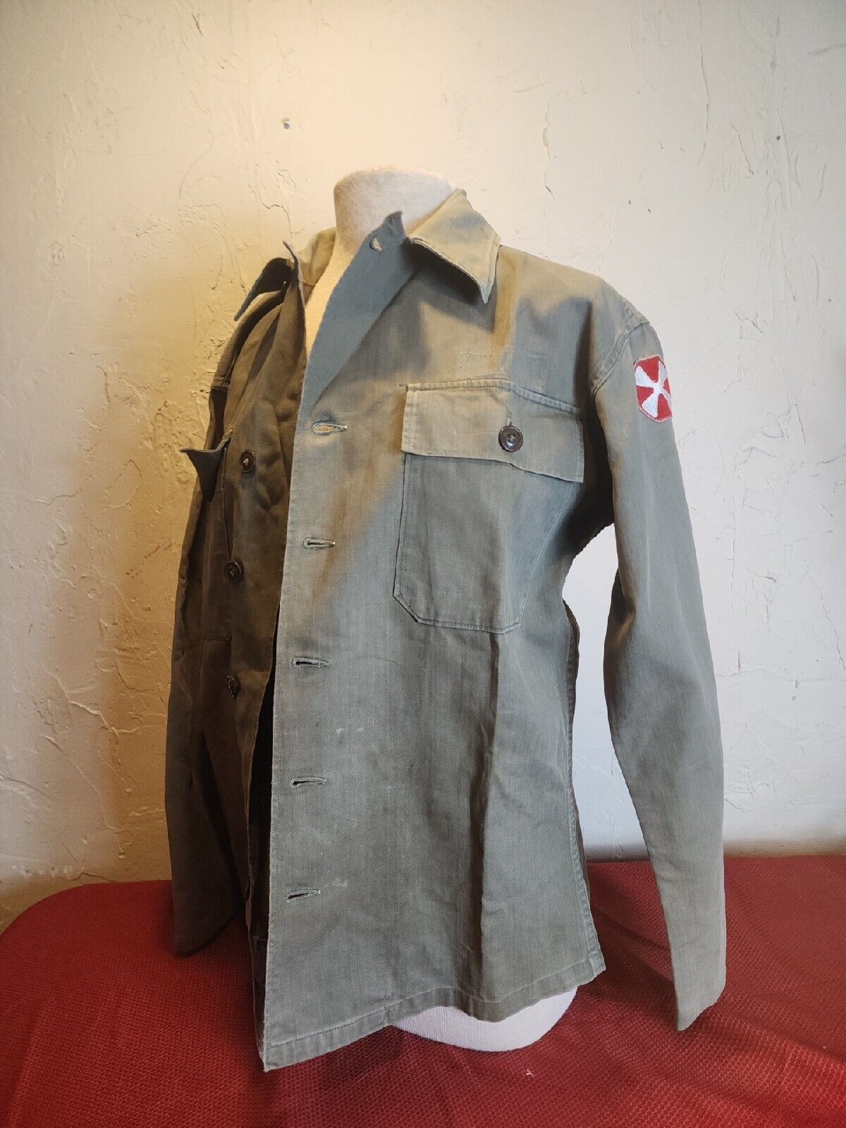 WWII-Korea Era US 8th Army HBT Shirt