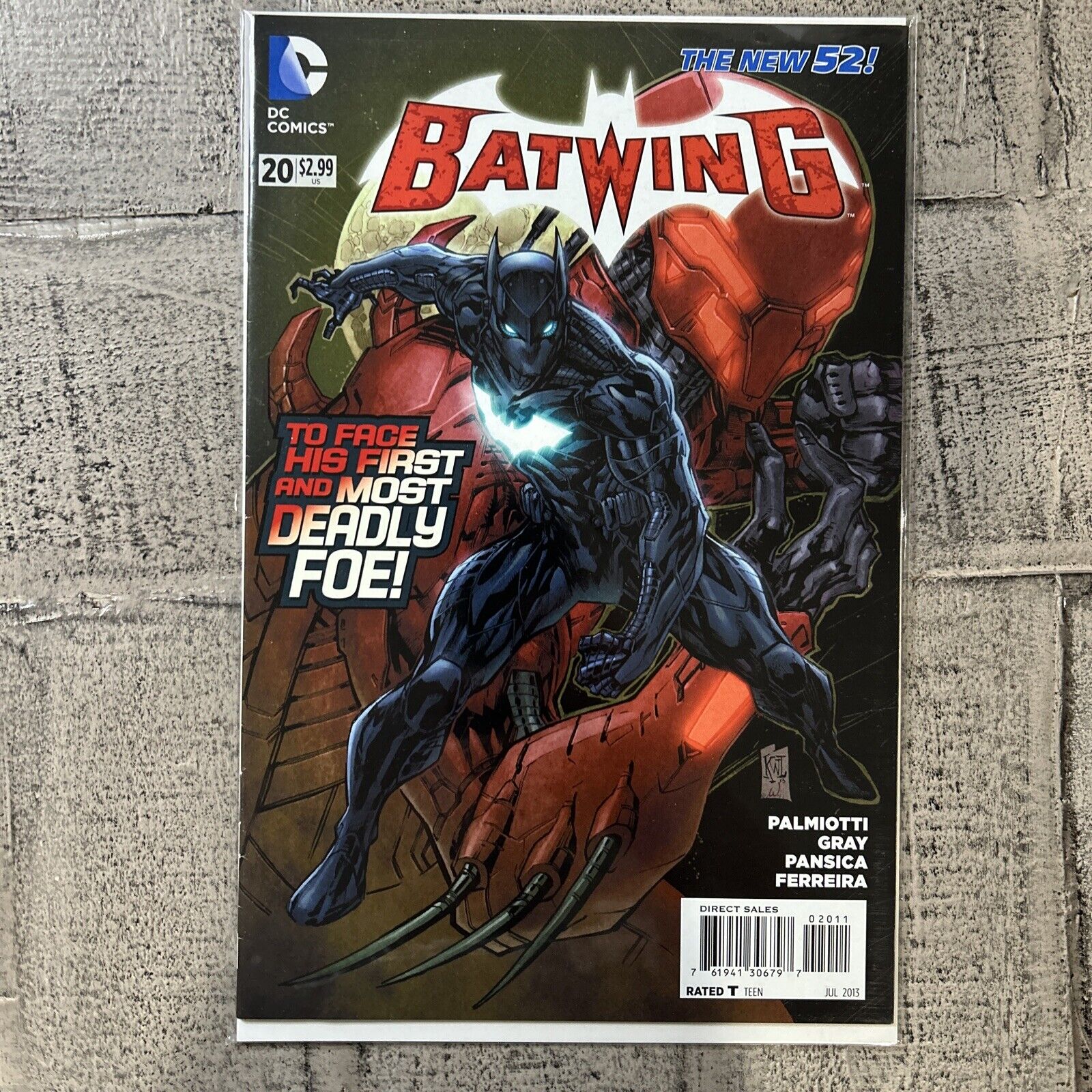 Batwing #20 DC Comics New 52 2013 1st Full App Of Luke Fox as Batwing
