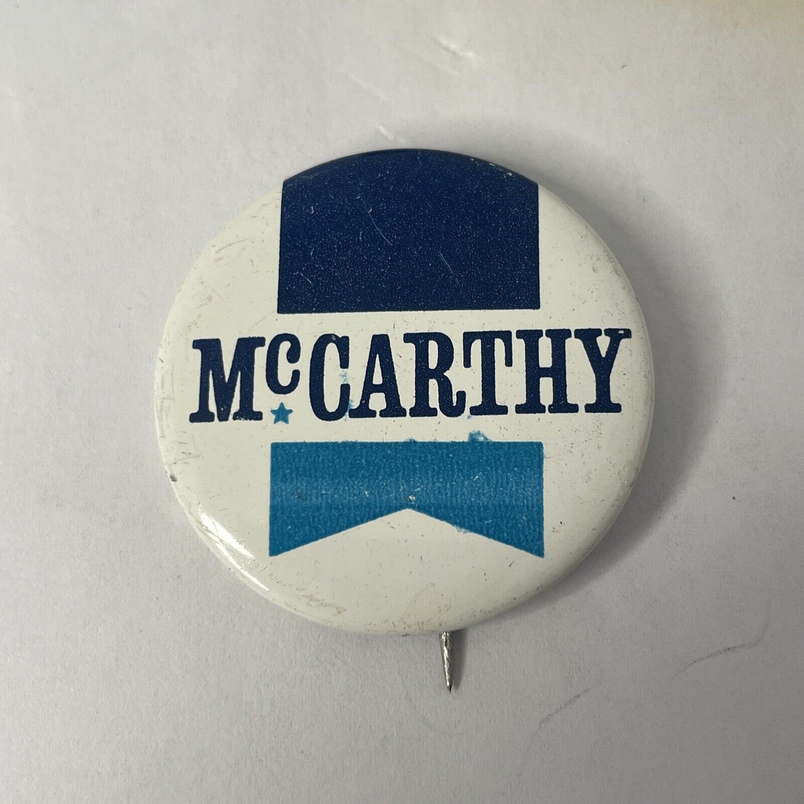 vintage pin 1968 Eugene McCarthy President Campaign Election Political Pin