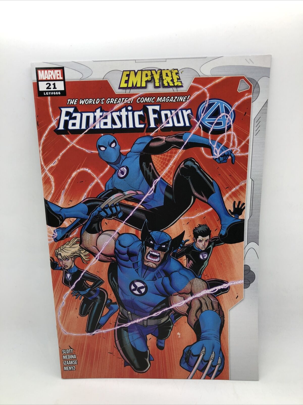 FANTASTIC FOUR #21-666  EMPYRE VARIANT/POWERHOUSE/2020 Marvel Comics