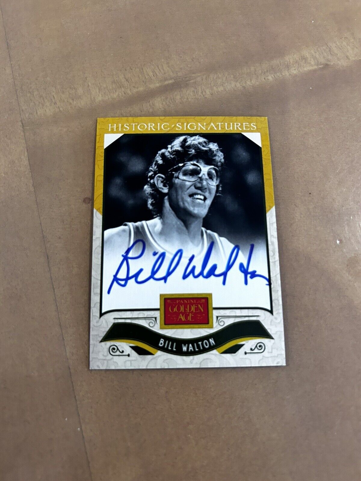 2012 Panini Golden Age Historic Signatures Auto Bill Walton UCLA Autograph